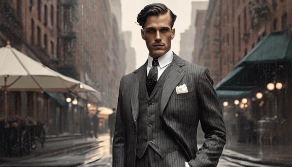 Maîtriser les tendances de la mode masculine des années 1920